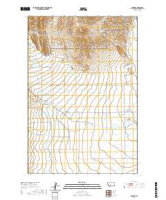 Parker 2020 topographic map thumbnail