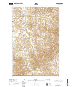 Pedigo Coulee 2020 topographic map thumbnail