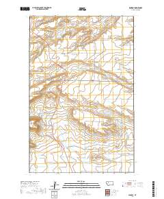 Pendroy 2020 topographic map thumbnail
