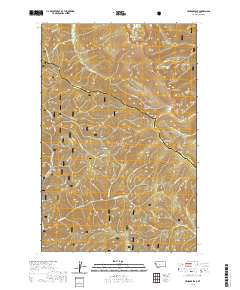 Penrose Peak 2020 topographic map thumbnail