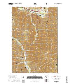 Petty Mountain 2020 topographic map thumbnail