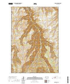 Peyote Point 2020 topographic map thumbnail