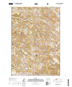Phillips Butte 2020 topographic map thumbnail