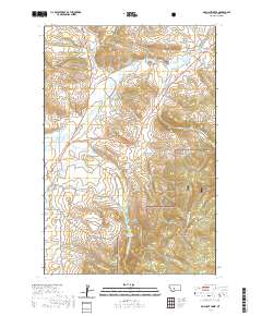 Pinchout Creek 2020 topographic map thumbnail