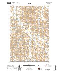 Piney Butte SW 2020 topographic map thumbnail