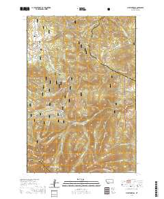 Pipestone Pass 2020 topographic map thumbnail