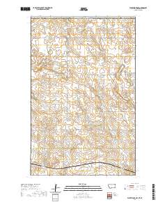 Plentywood NW 2020 topographic map thumbnail