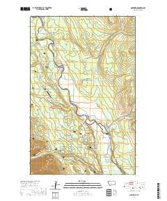 Polebridge 2020 topographic map thumbnail