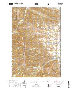 Pony 2020 topographic map thumbnail