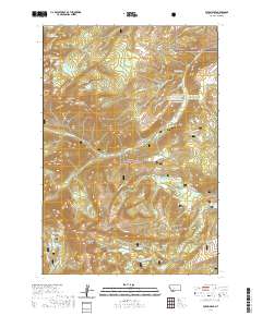 Potosi Peak 2020 topographic map thumbnail