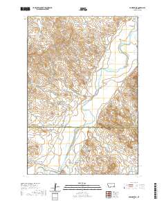 Powderville 2020 topographic map thumbnail