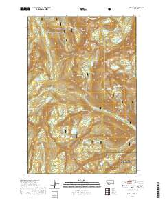 Pozega Lakes 2020 topographic map thumbnail