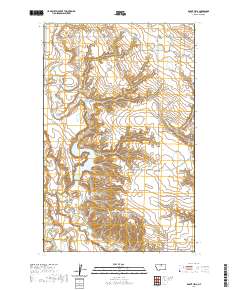 Rabbit Hills 2020 topographic map thumbnail