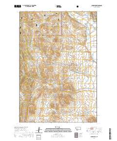 Radersburg 2020 topographic map thumbnail