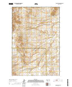 Radersburg SW 2020 topographic map thumbnail