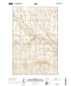 Rudyard NW 2020 topographic map thumbnail