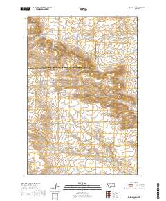 Russell Gulch 2020 topographic map thumbnail
