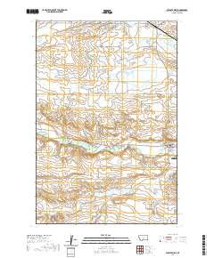 Ryegate West 2020 topographic map thumbnail