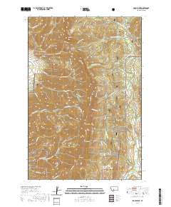Saddle Peak 2020 topographic map thumbnail