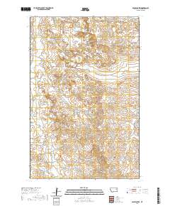 Sadie Coulee 2020 topographic map thumbnail
