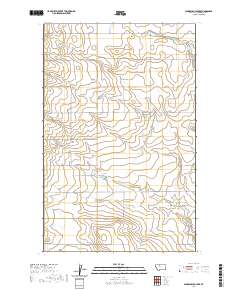 Sagebrush Coulee 2020 topographic map thumbnail