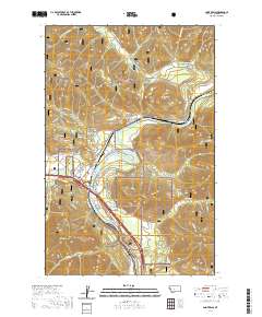 Saint Regis 2020 topographic map thumbnail