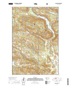 Salmon Lake 2020 topographic map thumbnail