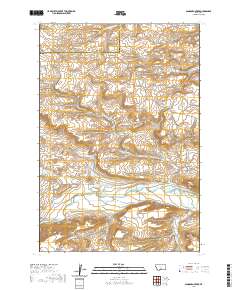 Sandborn Creek 2020 topographic map thumbnail