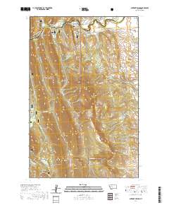 Sawtooth Ridge 2020 topographic map thumbnail