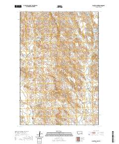 Schultz Coulee 2020 topographic map thumbnail