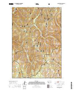 Schultz Saddle 2020 topographic map thumbnail