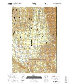 Seeley Lake East 2020 topographic map thumbnail