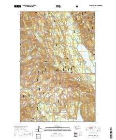 Seeley Lake West 2020 topographic map thumbnail