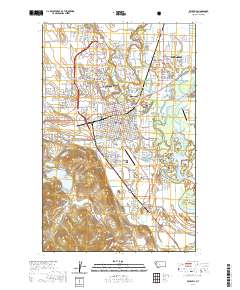 Kalispell 2020 topographic map thumbnail