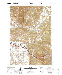 Kelly Creek 2020 topographic map thumbnail