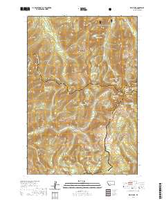 Kelly Lake 2020 topographic map thumbnail