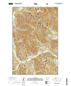 Kenelty Mountain 2020 topographic map thumbnail