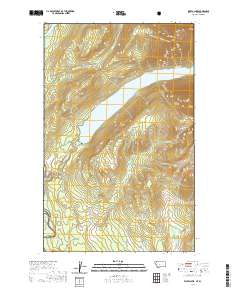 Kintla Lake 2020 topographic map thumbnail