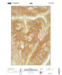 Kintla Peak 2020 topographic map thumbnail