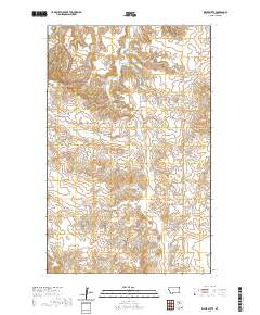 Kisler Butte 2020 topographic map thumbnail