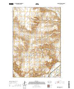 Knife River Mine 2020 topographic map thumbnail