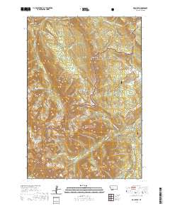 Koch Peak 2020 topographic map thumbnail