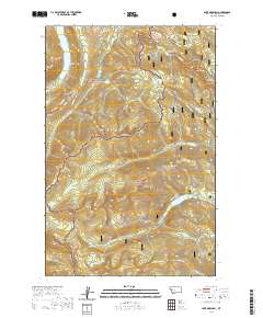 Lake Marshall 2020 topographic map thumbnail