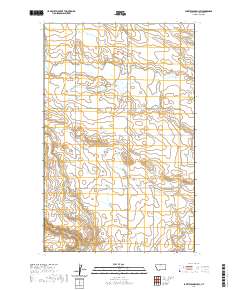Lake Thibadeau SW 2020 topographic map thumbnail