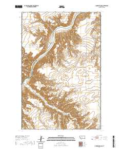 Lander Crossing 2020 topographic map thumbnail