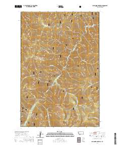 Landowner Mountain 2020 topographic map thumbnail