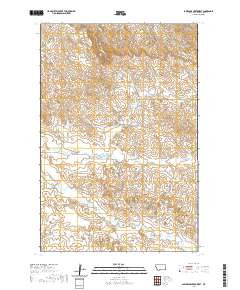 Lawrence Creek West 2020 topographic map thumbnail
