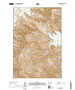 Lewis Reservoir 2020 topographic map thumbnail