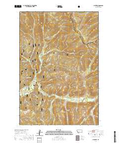 Lick Creek 2020 topographic map thumbnail