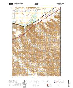 Lignite Creek 2020 topographic map thumbnail